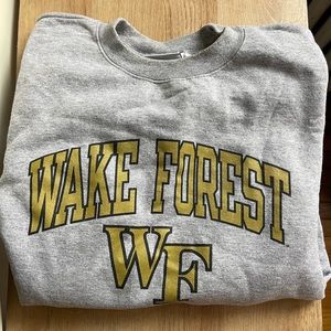 Wake Forest University Pullover Crewneck Sweatshirt